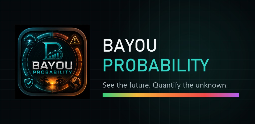 Bayou Probability — See the future. Quantify the unknown.