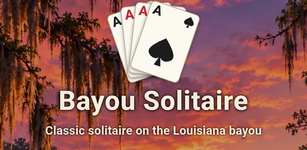 Bayou Solitaire — classic Klondike solitaire with no ads