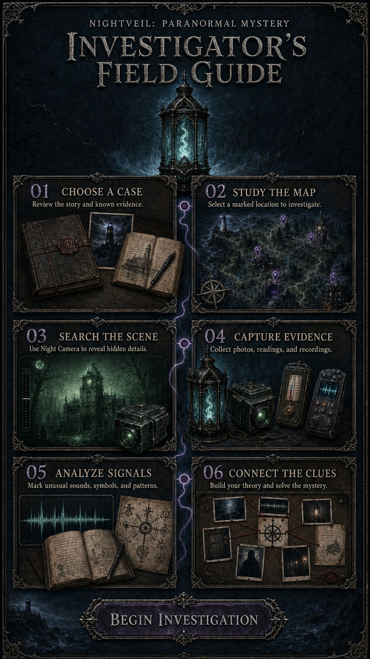 Nightveil — the Investigator's Field Guide